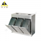 Three-compartment Stainless Steel Recycle Bin(TH3-110SAR) 